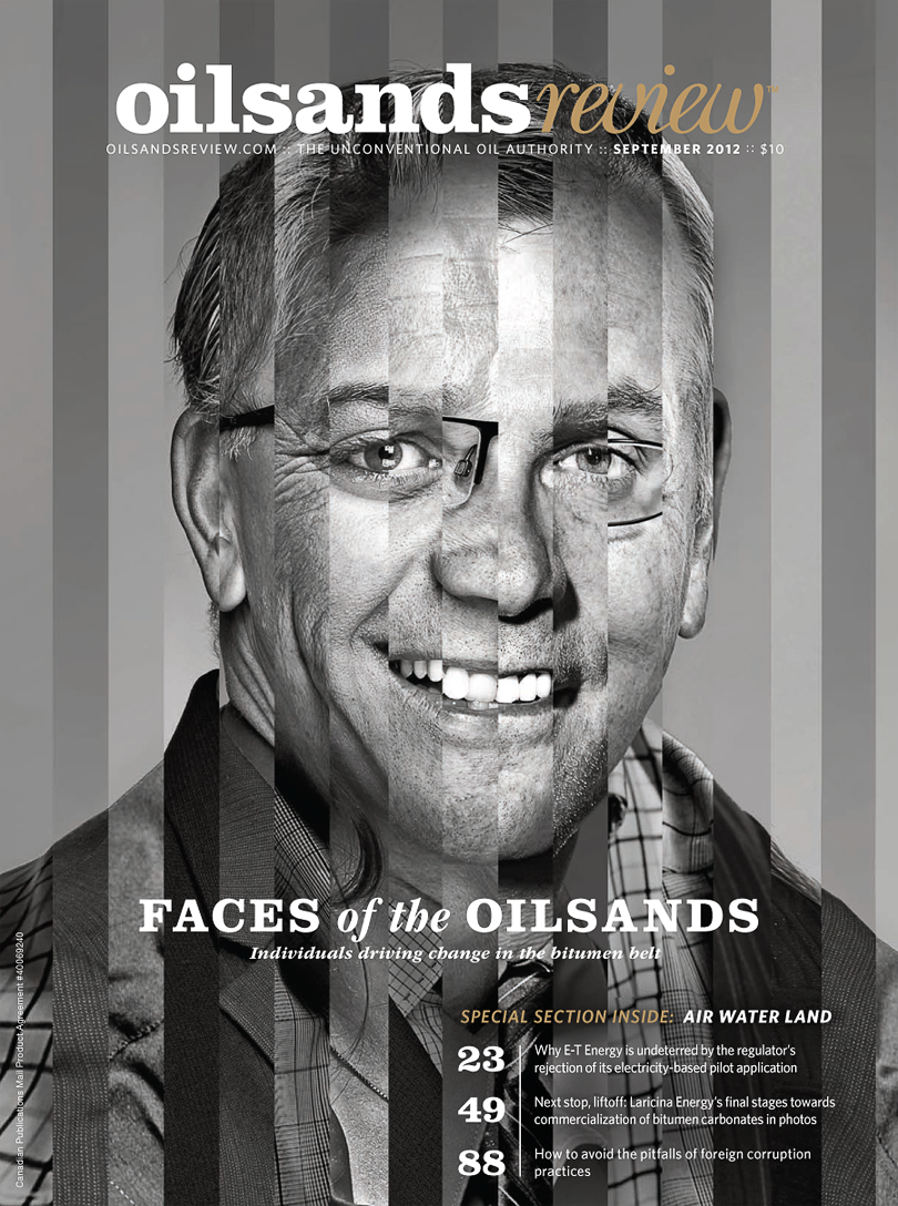 Oilsands Review magazine, Faces of the Oilsands, AMPA Award Nominated, Kenneth R. Wilson Award Nominee