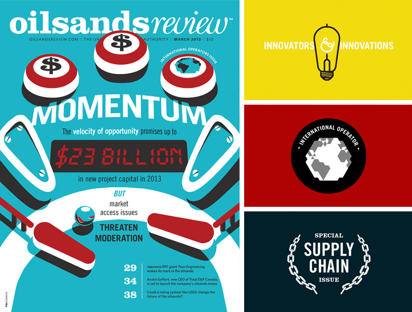 Oilsands Review magazine, Innovators and Innovations, International Operator, Supply Chain Special Issue
